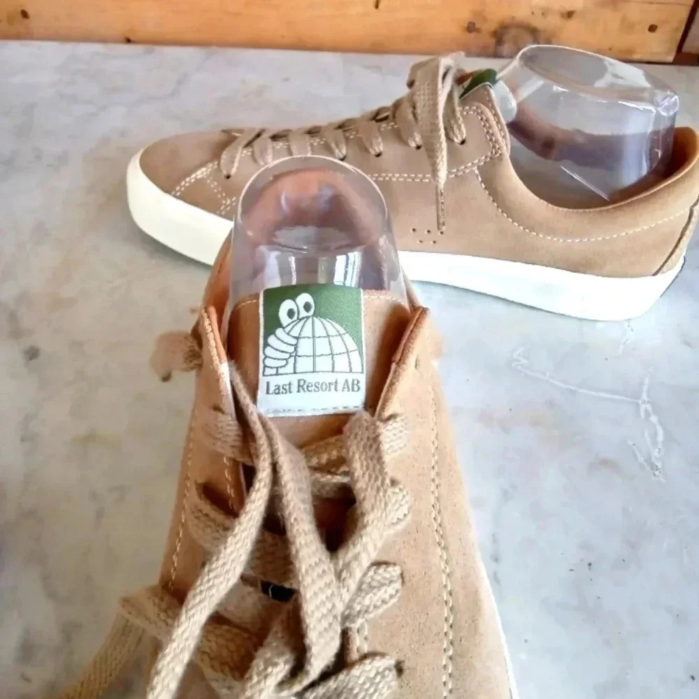 Sneaker Unisex Womens 12 Men's 10 Tan Suede - Picture 7 of 8